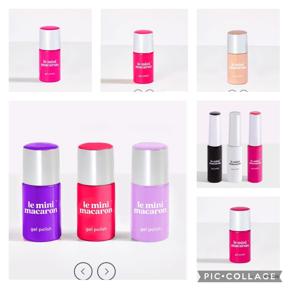 Le Mini Macaron 3-in-1 gel polish Bundle of 10 Polishes and Liners